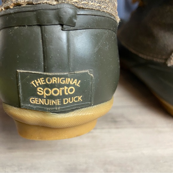 SPORTO The Original GENUINE DUCK Boots - Shoe Size US 8 - Picture 6 of 10